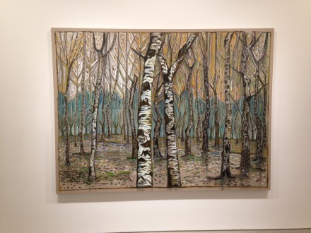 Billy Childish, birch wood (2015)