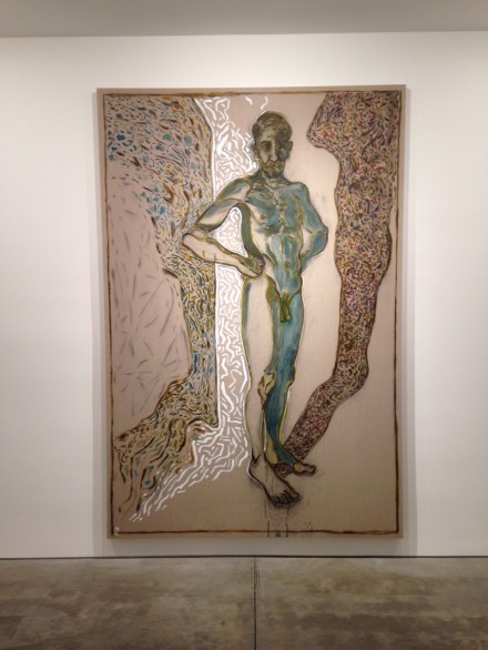 Billy Childish, nude self portrait (2015)