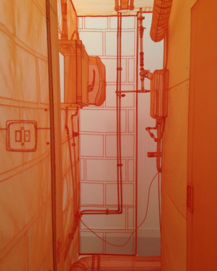 Do Ho Suh, Boiler Room London Studio (2015), at Victoria Miro
