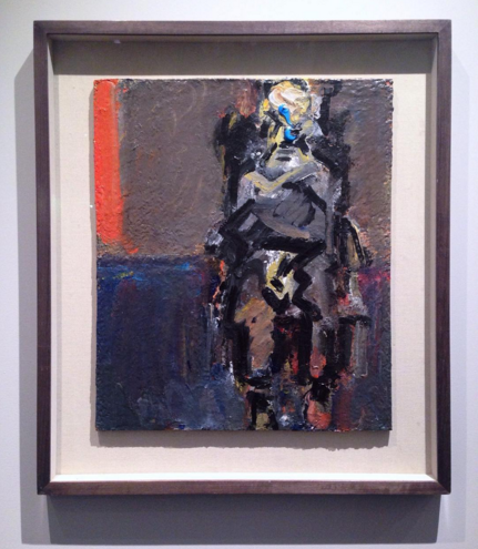 Frank Auerbach, Julia Seated II (1992), at Marlborough