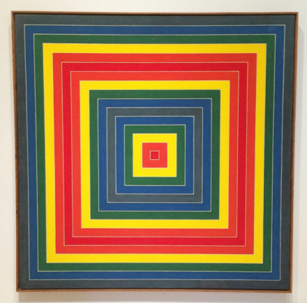 Frank Stella, Gran Cairo (1962), via Art Observed