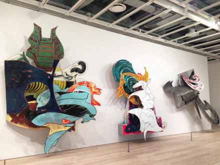 Frank Stella (Installation View), via Art Observed