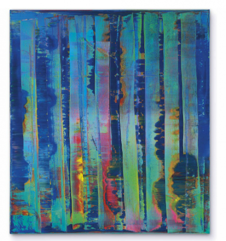 Gerhard Richter, Abstraktes Bild (1992), via Christie's