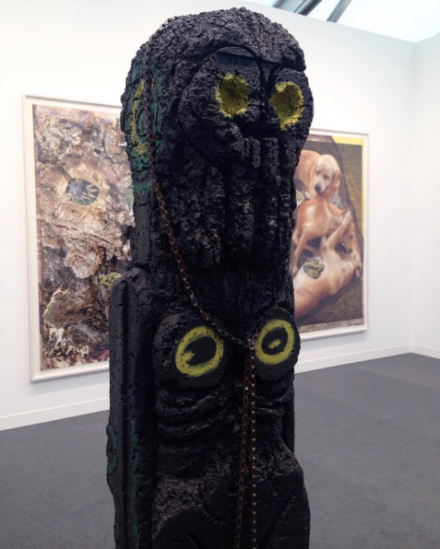 Huma Bhabha, Constantium (2014), at Salon 94