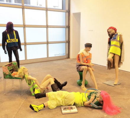 Isa Genzken (Installation View), via Art Observed