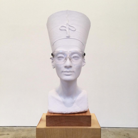 Isa Genzken, Nefertiti Sculpture (2015), via Art Observed
