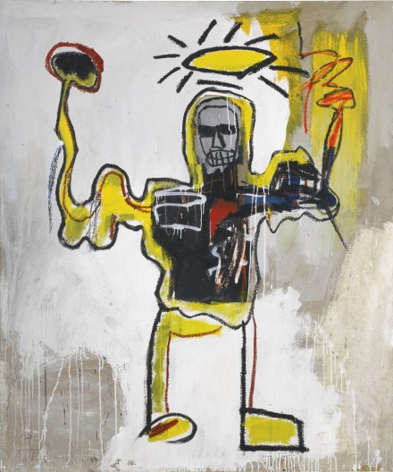Jean-Michel Basquiat, Untitled (The Black Athlete) (1982), via Sotheby's