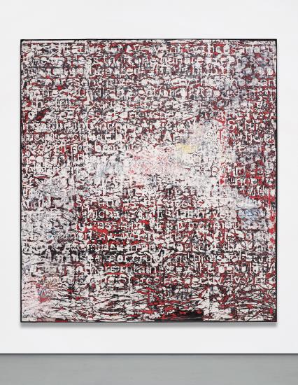 Mark Bradford, Constitution IV (2013), via Phillips