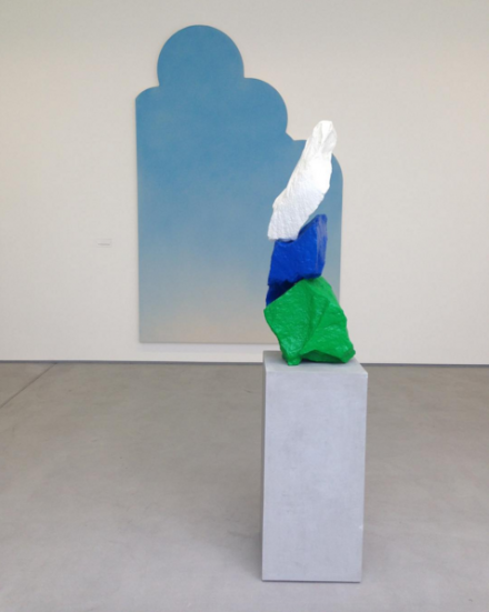Ugo Rondinone, clouds + mountains + waterfalls at Sadie Coles HQ (Installation View), via Art Observed