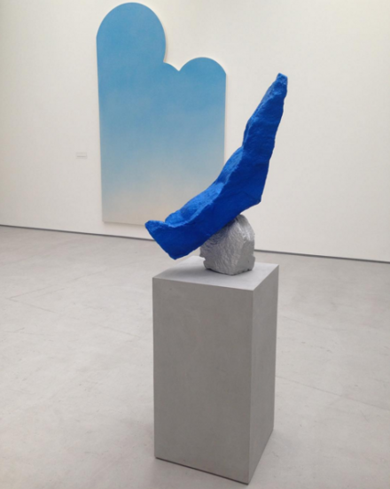 Ugo Rondinone, clouds + mountains + waterfalls at Sadie Coles HQ (Installation View), via Art Observed