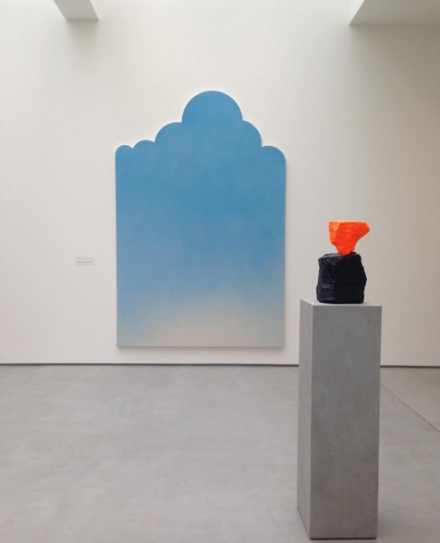 Ugo Rondinone, clouds + mountains + waterfalls at Sadie Coles HQ (Installation View), via Art Observed