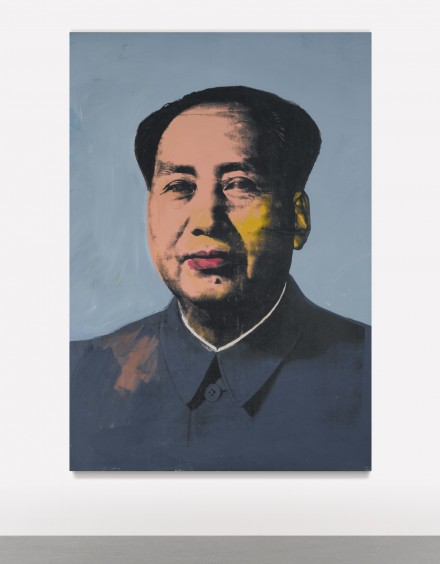Andy Warhol, Mao (1972), via Sotheby's