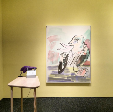 Camille Henrot (Installation Pictures), via Art Observed