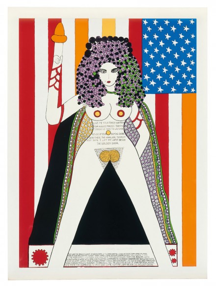 Dorothy Iannone, The Statue Of Liberty (1977), via Peres Projects