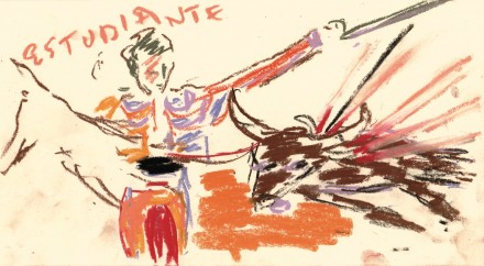 Emily Sundblad, Corrida de Toros, Texcoco (2015), via Algus Greenspon