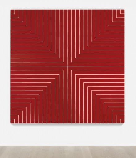 Frank Stella, Delaware Crossing (1961), via Sotheby's