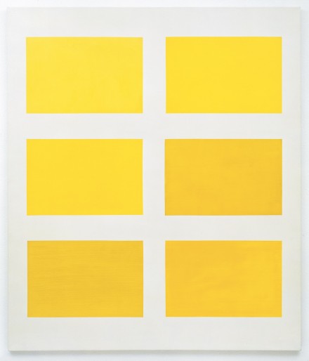 Gerhard Richter, Sechs Gelb (Six Yellows) (1966) Photo: Volker Naumann, Schönaich