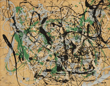 Jackson Pollock, Number 17, 1949 (1949), via Sotheby's