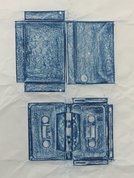 Jennifer Bornstein, Classical Music Cassette Tape with Box (2015), via Rae Wang for Art Observed