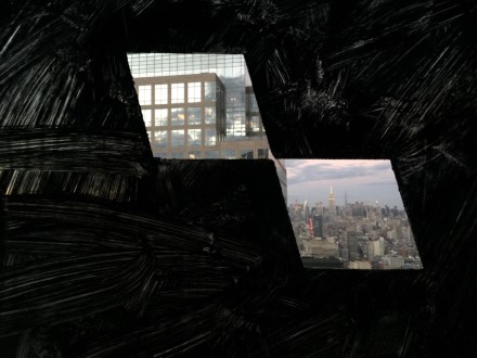 Jesper Just and FOS, in the shadow/ of a spectacle/ is the view of the crowd (Installation View)