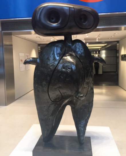 Joan Miró, Personnage (1970), via Rae Wang for Art Observed