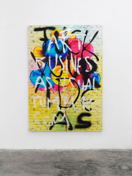 Johannes Bendzulla, Fuck Your Ideas/artbusinessasusual.tumblr.com (2015), via NADA