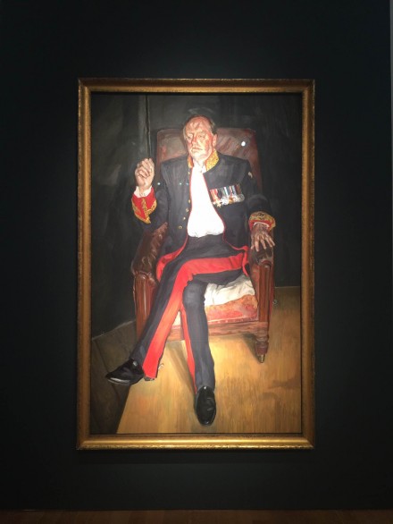 Lucian Freud, The Brigadier (2003-2004), Art Observed