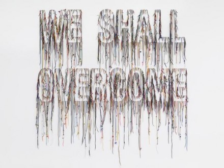 Nari Ward, We Shall Overcome (2015), via Lehmann Maupin