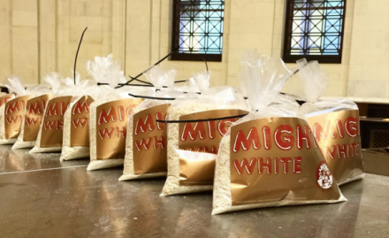 Oscar Murillo, Lucky Dip (2015), via Rae Wang for Art Observed