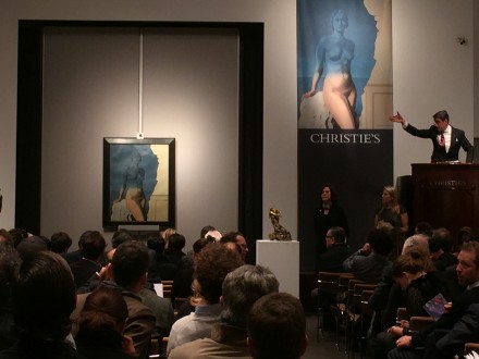 René Magritte's Miroir Universel sells over estimate, via Rae Wang for Art Observed