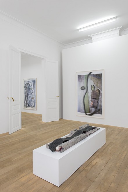 Huma Bhabha, Wages of Fear (Installation View)