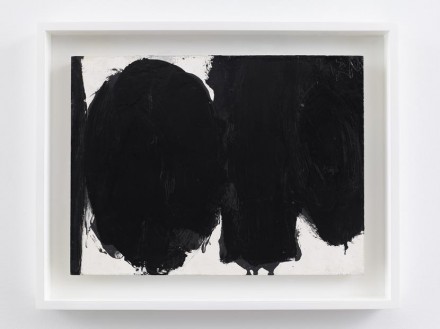 Robert Motherwell, In Black and White (1959), via Dominique Lévy