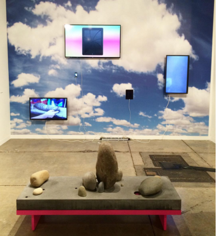 A Florian Meisenberg Installation at Wentrup