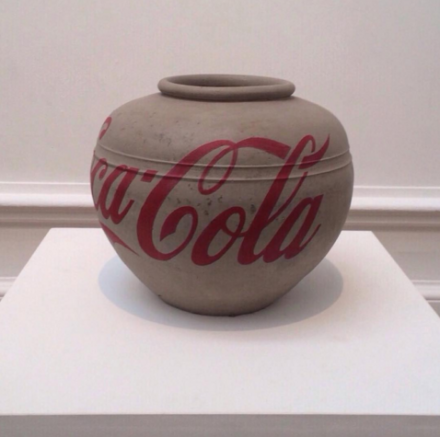 Ai Weiwei, Coca-Cola Vase (2010), via Art Observed