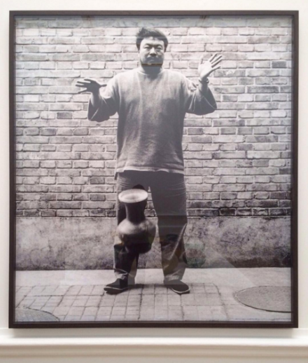 Ai Weiwei, Dropping a Han Dynasty Urn (1995), via Art Observed