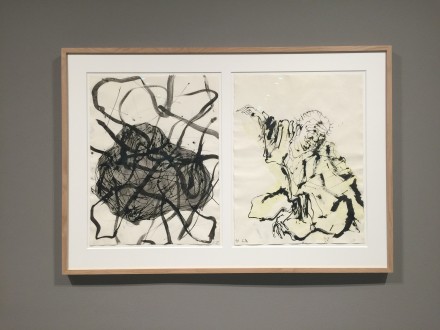 George Baselitz, Untitled (2015), via Art Observed