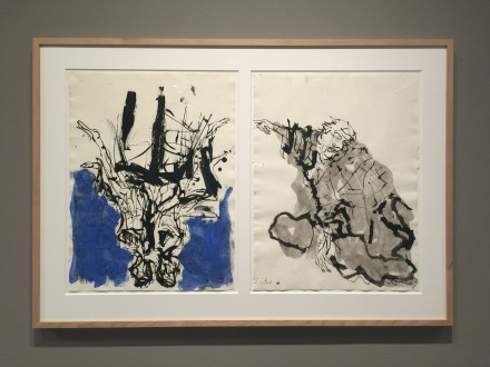 George Baselitz, Untitled (2015), via Art Observed