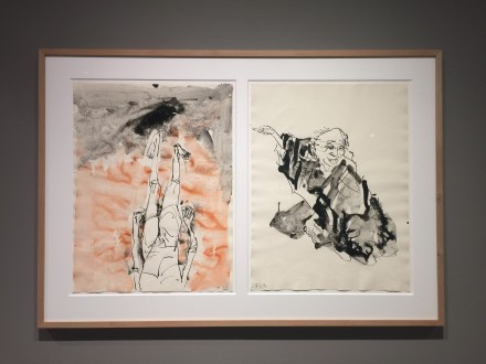 George Baselitz, Untitled (2015), via Art Observed