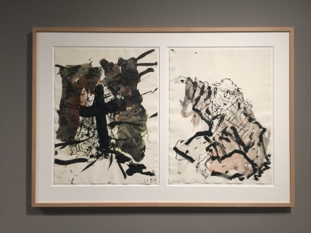 George Baselitz, Untitled (2015), via Art Observed