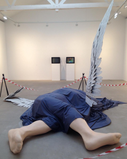 Ilya and Emilia Kabakov, The Fallen Angel (1996), via Art Observed