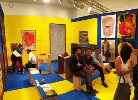 JPW3 full booth install for Martos Gallery