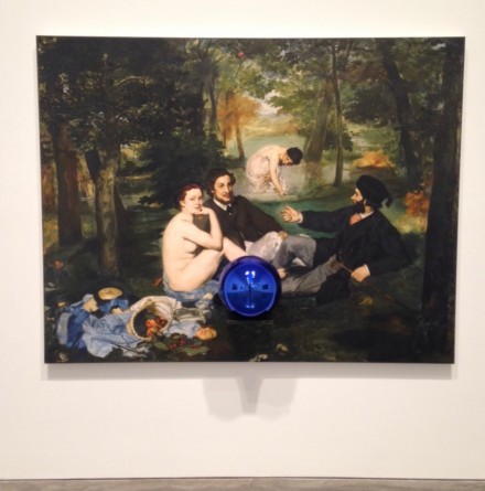 Jeff Koons, Gazing Ball (Manet Luncheon on the Grass), 2014-2015