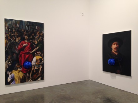 Jeff Koons, Gazing Ball Paintings (Installation View)