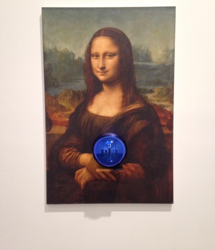 Jeff Koons, Gazing Ball (da Vinci Mona Lisa) (2015)