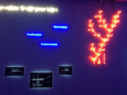 Joseph Kosuth, Agnosia, an Illuminated Ontology (Installation View)