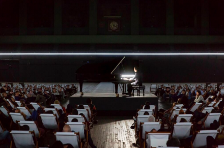 Marina Abramovic and Igor Levit, Goldberg (2015), photo by Marco Anelli