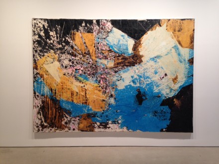 Mark Bradford, Let's Walk to the Middle of the Ocean (2015)