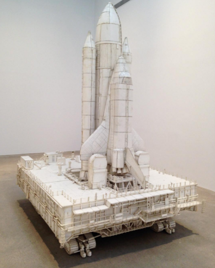 Tom Sachs, Crawler (2003), via Art Observed