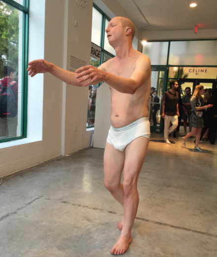 Tony Matelli, Sleepwalker (2014), via Rae Wang for Art Observed