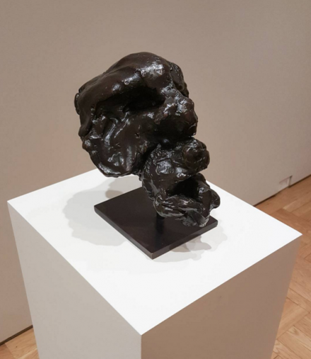 Willem de Kooning, Head #1 (1972), via Art Observed